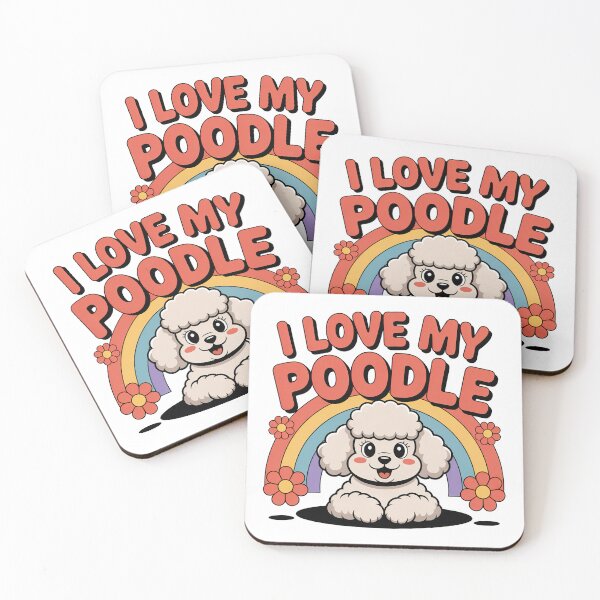 Item preview, I love My Poodle designed and sold by graphic-genie.