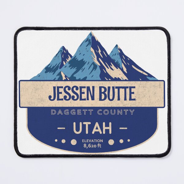Item preview, Jessen Butte, Daggett County, Utah, Mountain Design designed and sold by Wanderful-roads.