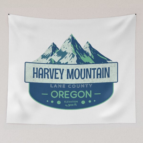 Item preview, Harvey Mountain, Lane County, Oregon, Mountain Design designed and sold by Wanderful-roads.