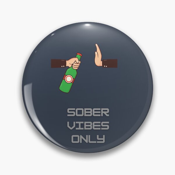 Item preview, Sober Vibes Only | Sobriety Recovery Positive Lifestyle Quote Design designed and sold by trendplusco.