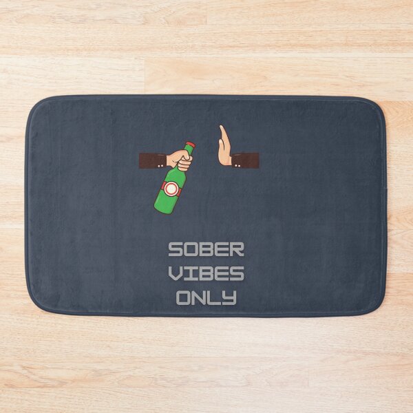 Item preview, Sober Vibes Only | Sobriety Recovery Positive Lifestyle Quote Design designed and sold by trendplusco.