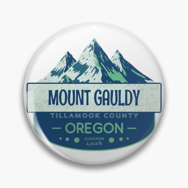 Item preview, Mount Gauldy, Tillamook County, Oregon, Mountain Design designed and sold by Wanderful-roads.