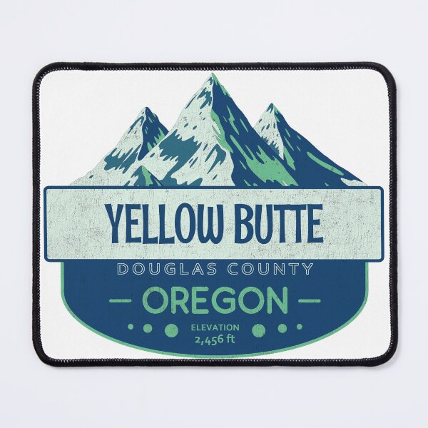 Item preview, Yellow Butte, Douglas County, Oregon, Mountain Design designed and sold by Wanderful-roads.