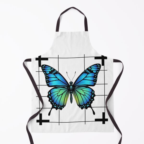 Item preview, Vibrant Butterfly on Geometric Pattern designed and sold by Savannah Gibbs.