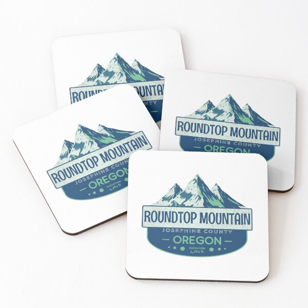 Item preview, Roundtop Mountain, Josephine County, Oregon, Mountain Design designed and sold by Wanderful-roads.