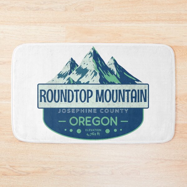 Item preview, Roundtop Mountain, Josephine County, Oregon, Mountain Design designed and sold by Wanderful-roads.