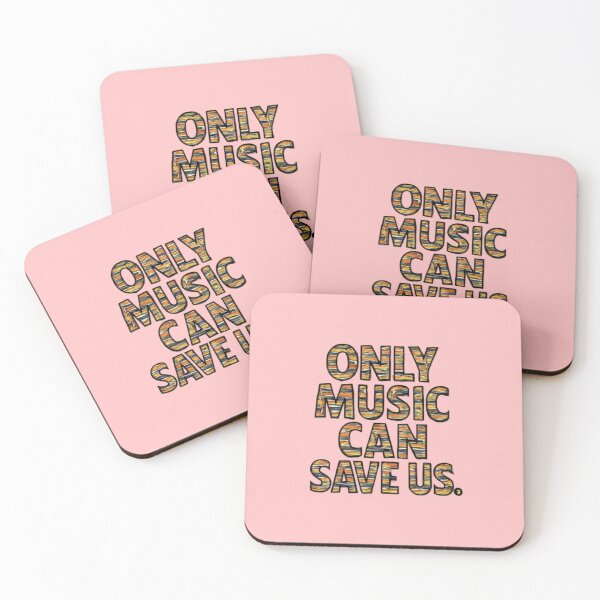 Item preview, Only Music Can Save Us Typography #2 designed and sold by creativerooney.