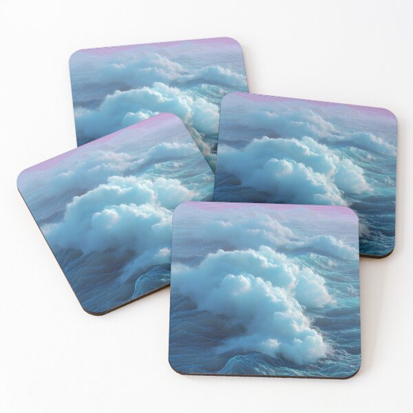 Item preview, Cyberwave ocean designed and sold by Newrealis.
