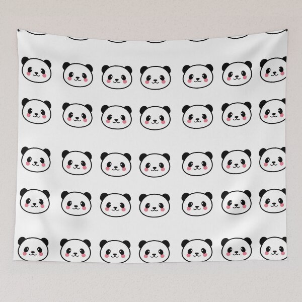 Item preview, Adorable Panda Faces designed and sold by Regal-Elegances.