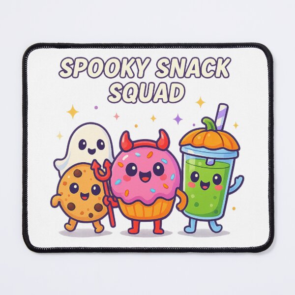 Item preview, Spooky Snack Squad – Cute Halloween Cookie, Donut & Smoothie Friends designed and sold by LilMessyKitchen.