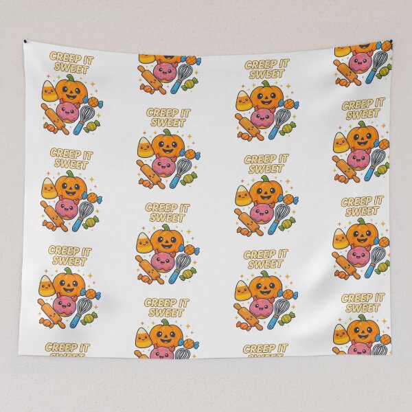 Item preview, Creep It Sweet – Cute Halloween Baking & Candy Design designed and sold by LilMessyKitchen.