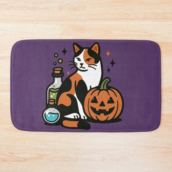 Item preview, Spooky calico cat designed and sold by MonroysMakes.