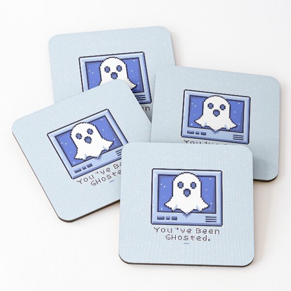 Item preview, You've Been GH0sted – Retro Pixel Art Ghost on Screen designed and sold by calm-style.