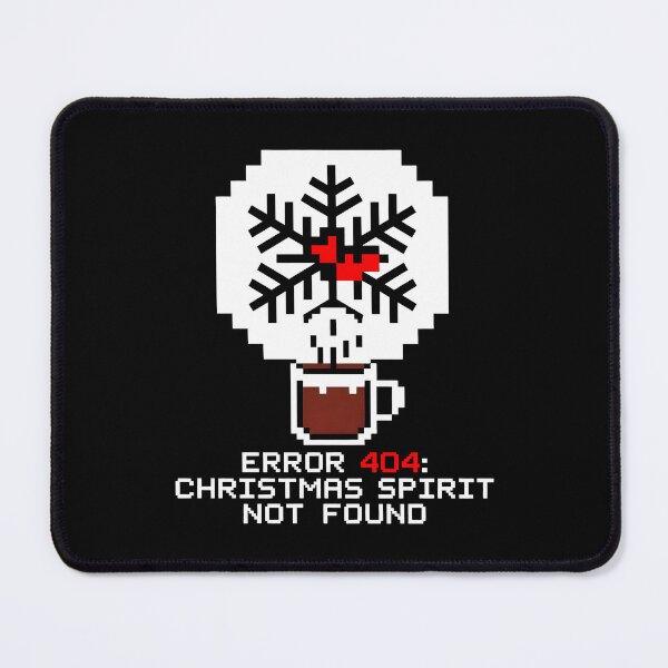 Item preview, Nostalgic 8-Bit Christmas Humor Featuring Snowflake and Mug designed and sold by SplashTastic.