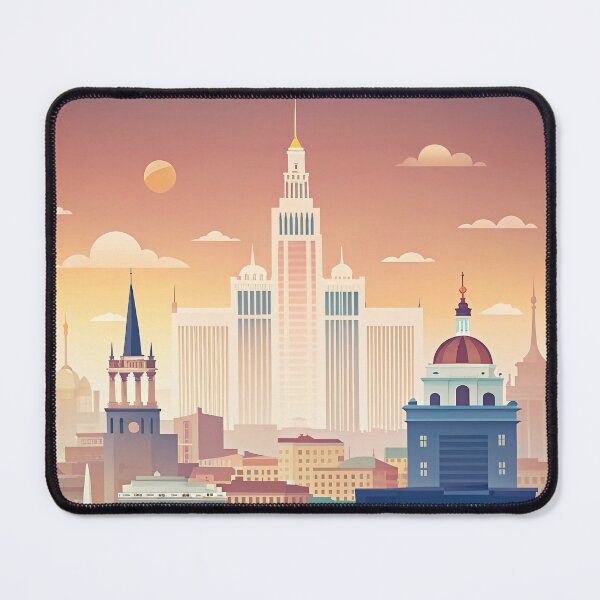 Item preview, Minimalist skyline of Madrid designed and sold by paulrommer.