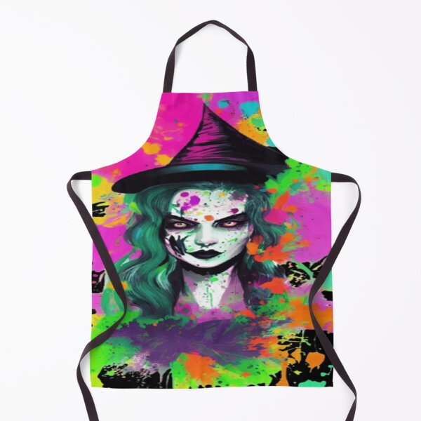 Item preview, Colorful Halloween witch. designed and sold by DaliaSabryTee.