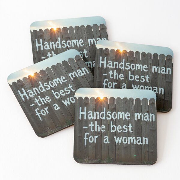 Item preview, "Handsome man — the best gift for a woman" designed and sold by ChicandCheer.