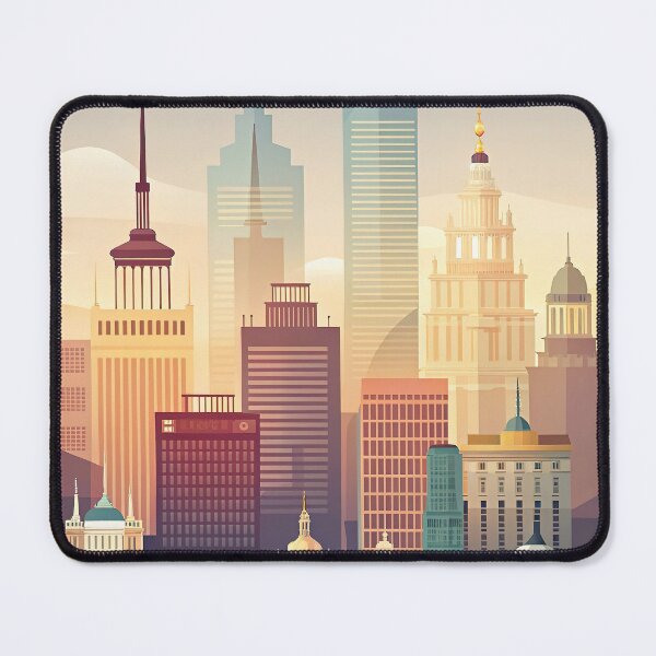 Item preview, Minimalist skyline of Madrid designed and sold by paulrommer.