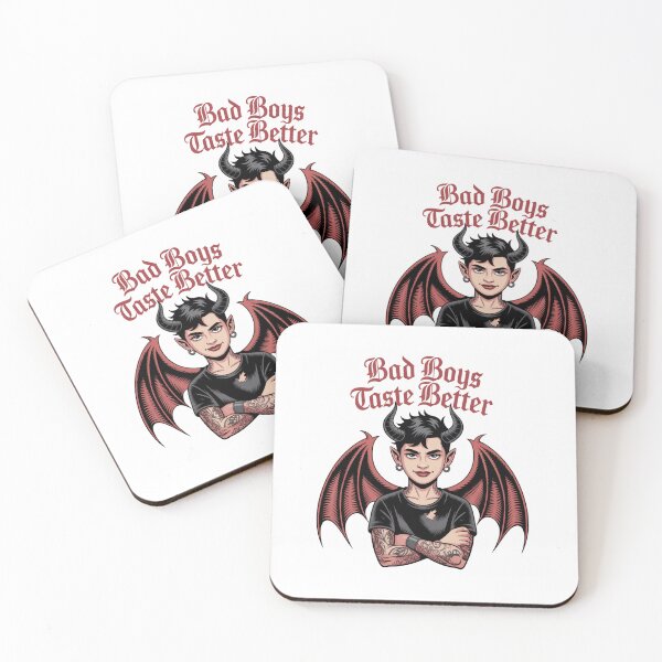Item preview, BAD BOYS TASTE BETTER T-SHIRT HALLOWEEN T-SHRT designed and sold by Monrue66 .