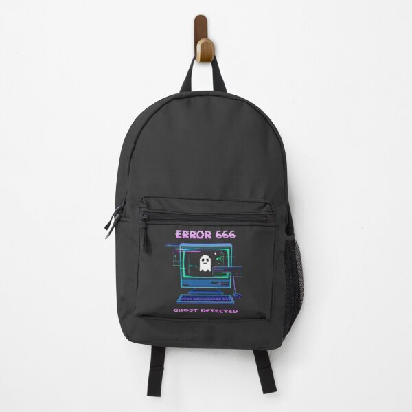 Item preview, Error 666: Ghost Detected – Digital Glitch Ghost Retro Art designed and sold by calm-style.