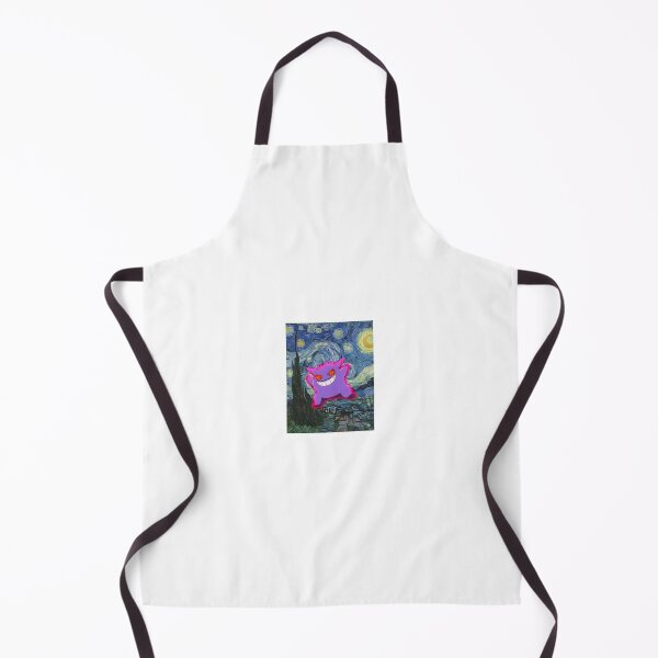 Item preview, Gengar in the starry night designed and sold by GabrielaVanGogh.