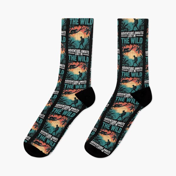 Item preview, Lost in Wild – Adventure Awaits Jungle Explorer Sunset designed and sold by Taans-Creation.