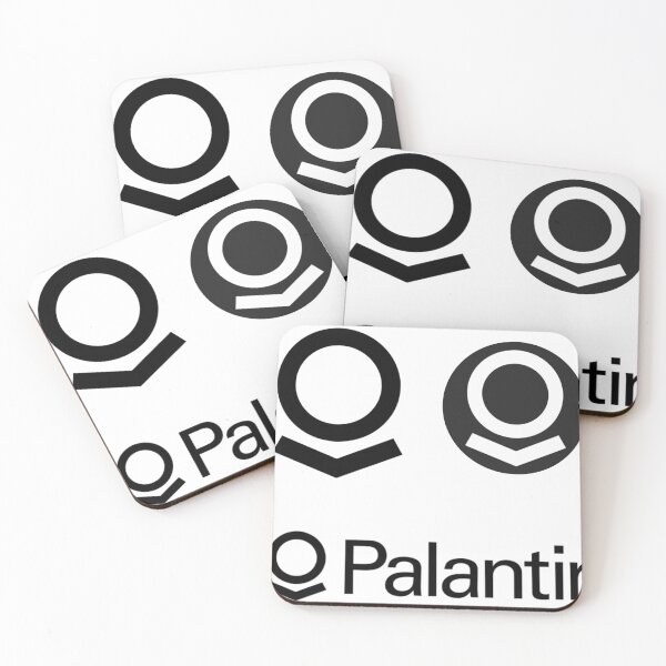 Item preview, Palantir Logo Duo – Black and White Set designed and sold by LouLabeau.