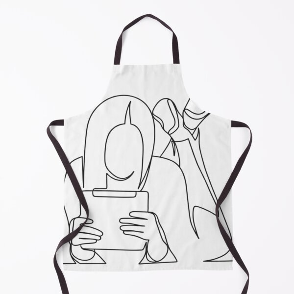 Item preview, Minimalist One Line Tablet Reader Outline Art designed and sold by anandsiva2703.