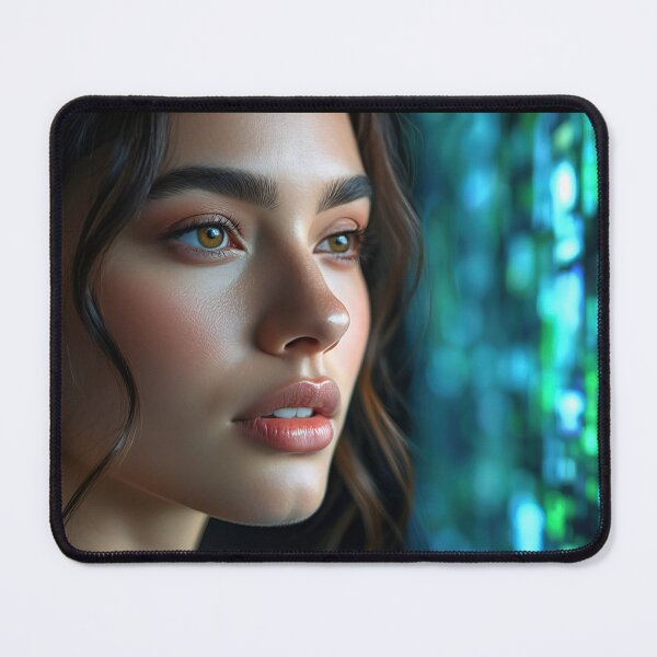 Item preview, Cyberpunk Digital Goddess with Matrix Code – Tech Fantasy Art for Phone Cases designed and sold by PrintGood.