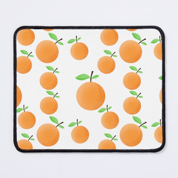 Item preview, Seamless orange fabric pattern designed and sold by Toyney.