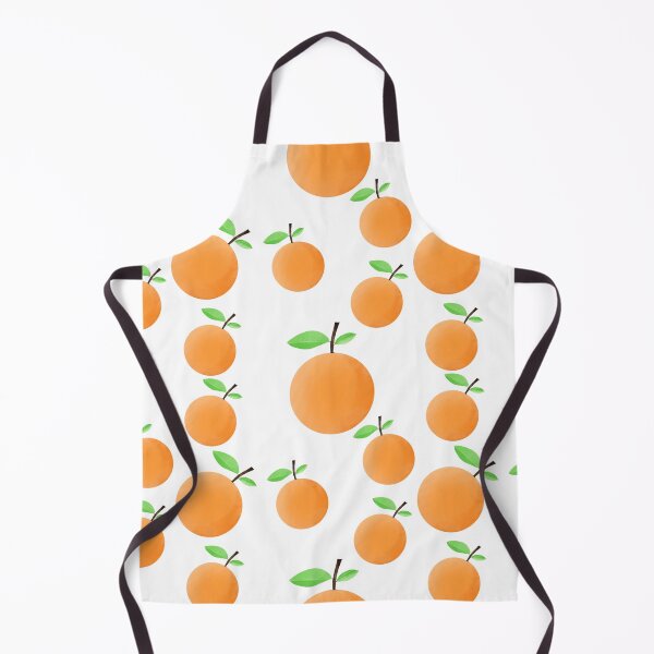 Item preview, Seamless orange fabric pattern designed and sold by Toyney.