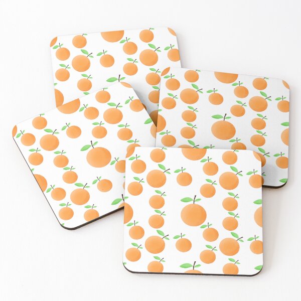 Item preview, Seamless orange fabric pattern designed and sold by Toyney.
