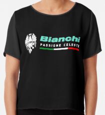 Blusa bianchi passione celeste