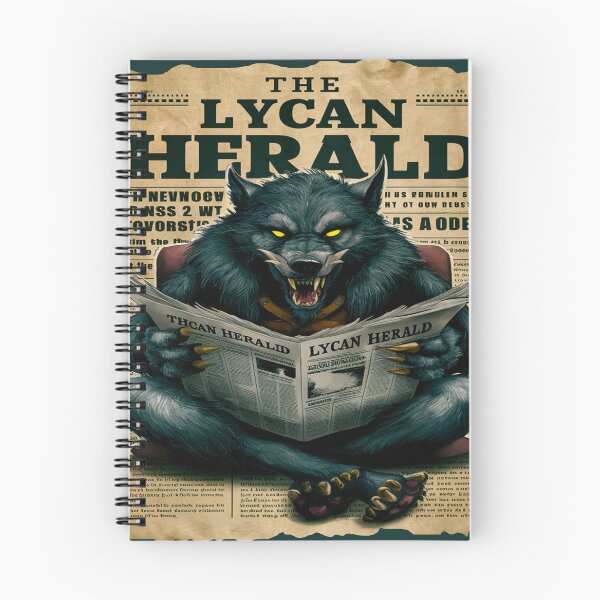 Item preview, Lycan Herald - News Paper - Edition 1 designed and sold by RWT-Design.