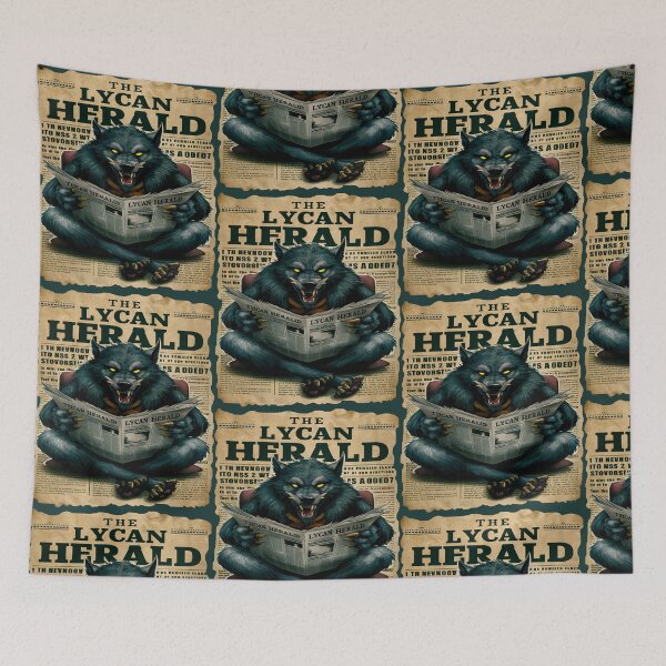 Item preview, Lycan Herald - News Paper - Edition 1 designed and sold by RWT-Design.