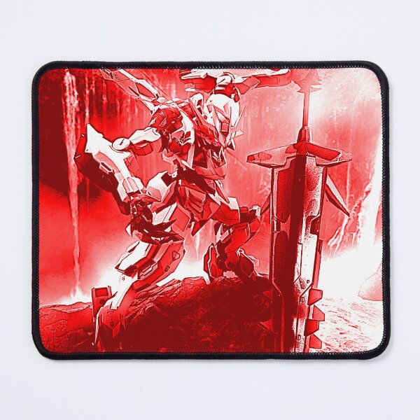 Item preview, Barbatos Gundam Digital Artwork red frame designed and sold by sabartgunpla.