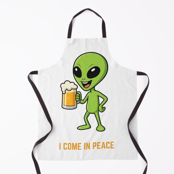 Artikelvorschau, Ich komme in Frieden Lustiger Außerirdischer entworfen und verkauft von osmanmerch.