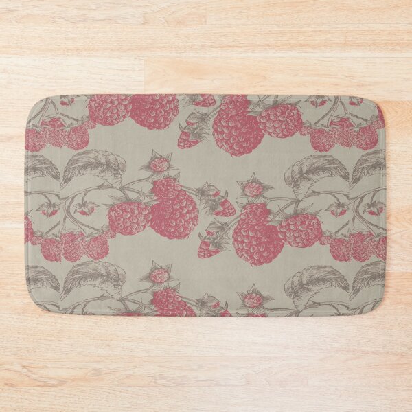 Item preview, Raspberry Fruit Botanical Pattern designed and sold by capricedefille.