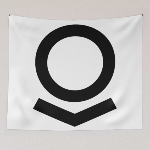 Item preview, Palantir Circle Symbol – Bold Black Design designed and sold by LouLabeau.