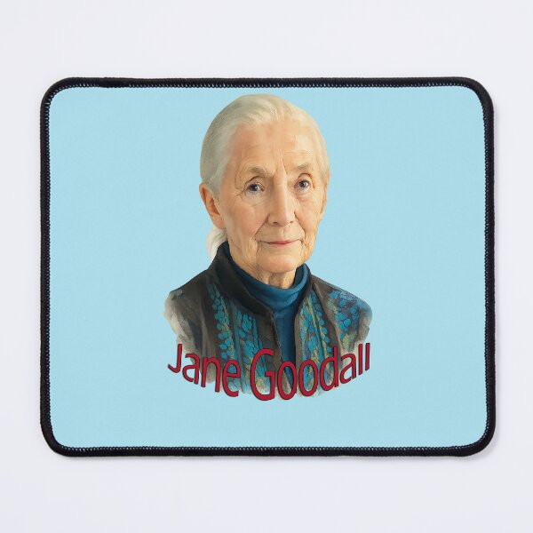 Item preview, Jane Goodall watercolor Painting  designed and sold by Juana-.