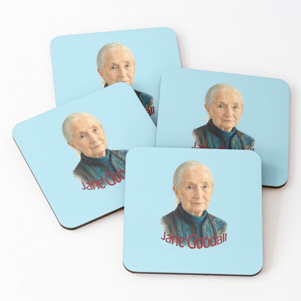 Item preview, Jane Goodall watercolor Painting  designed and sold by Juana-.