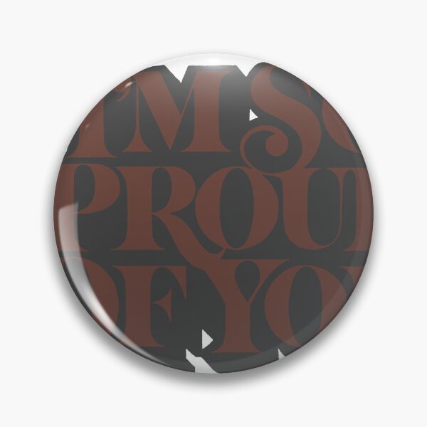 Item preview, I'm So Proud Of You Retro Motivational Message designed and sold by andry01.