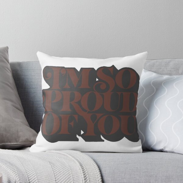 Item preview, I'm So Proud Of You Retro Motivational Message designed and sold by andry01.
