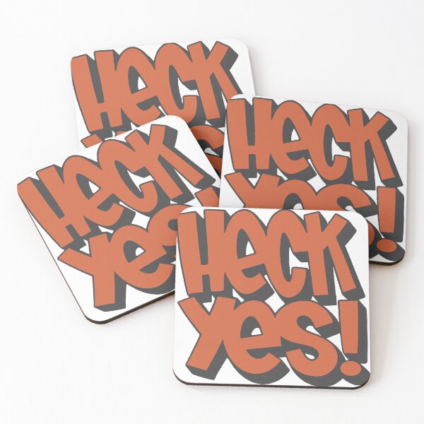 Item preview, Heck Yes! Enthusiastic Bold Typography designed and sold by andry01.