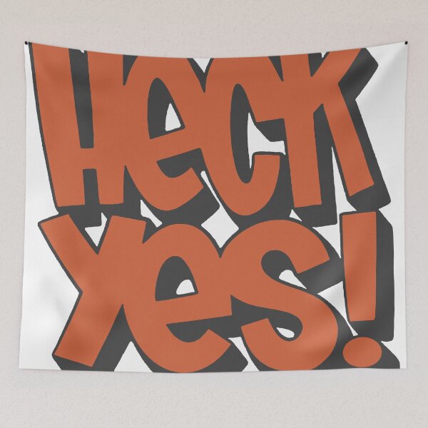 Item preview, Heck Yes! Enthusiastic Bold Typography designed and sold by andry01.