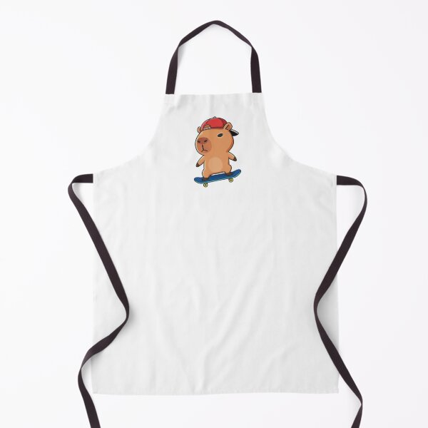 Item preview, Cool Capybara Skateboarder | Rad Capy on a Board | Skater Life Vibes designed and sold by CharmedByCharm.