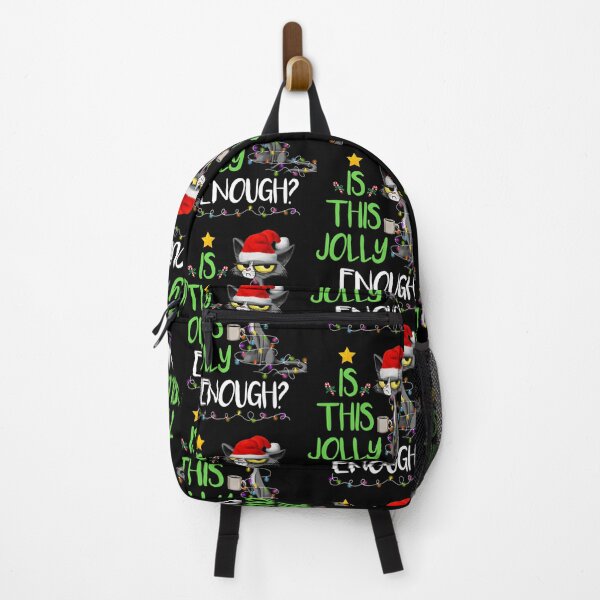 Item preview, Is This Jolly Enough Black Cat Merry Christmas designed and sold by pralltanetis.