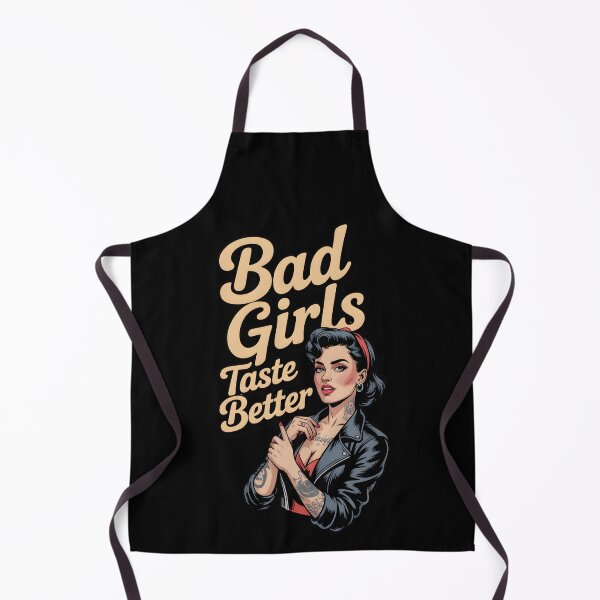 Item preview, Bad Girls Taste Better  Retro Tattoo Pin-Up designed and sold by ArtFeverShop.
