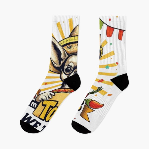 Item preview, Chihuahua in Sombrero Holding Taco designed and sold by Iuqiune.