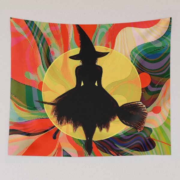 Item preview, Witch in the Moon designed and sold by ViaARTfactory.